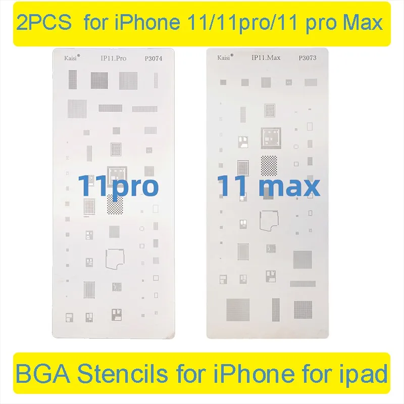 2 21 шт. комплект трафаретов для iPhone 11 Pro X XS MAX XR 8p 7 Plus 6 s SE|Сварочные флюсы| |