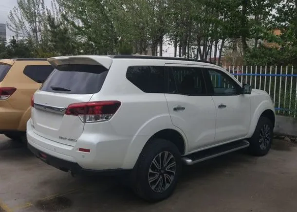 Для Nissan terra спойлер хвост крыло ABS пластик белый черный цвет задний багажник Багажник крыло спойлер автомобильные аксессуары 1 шт.-UP