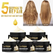 

5PCS 5 Seconds Hair Mask Repairs Damage Restore Soft Hair Care Filler Cream Products Korea Oil Keratin Hair & Scalp Treatments