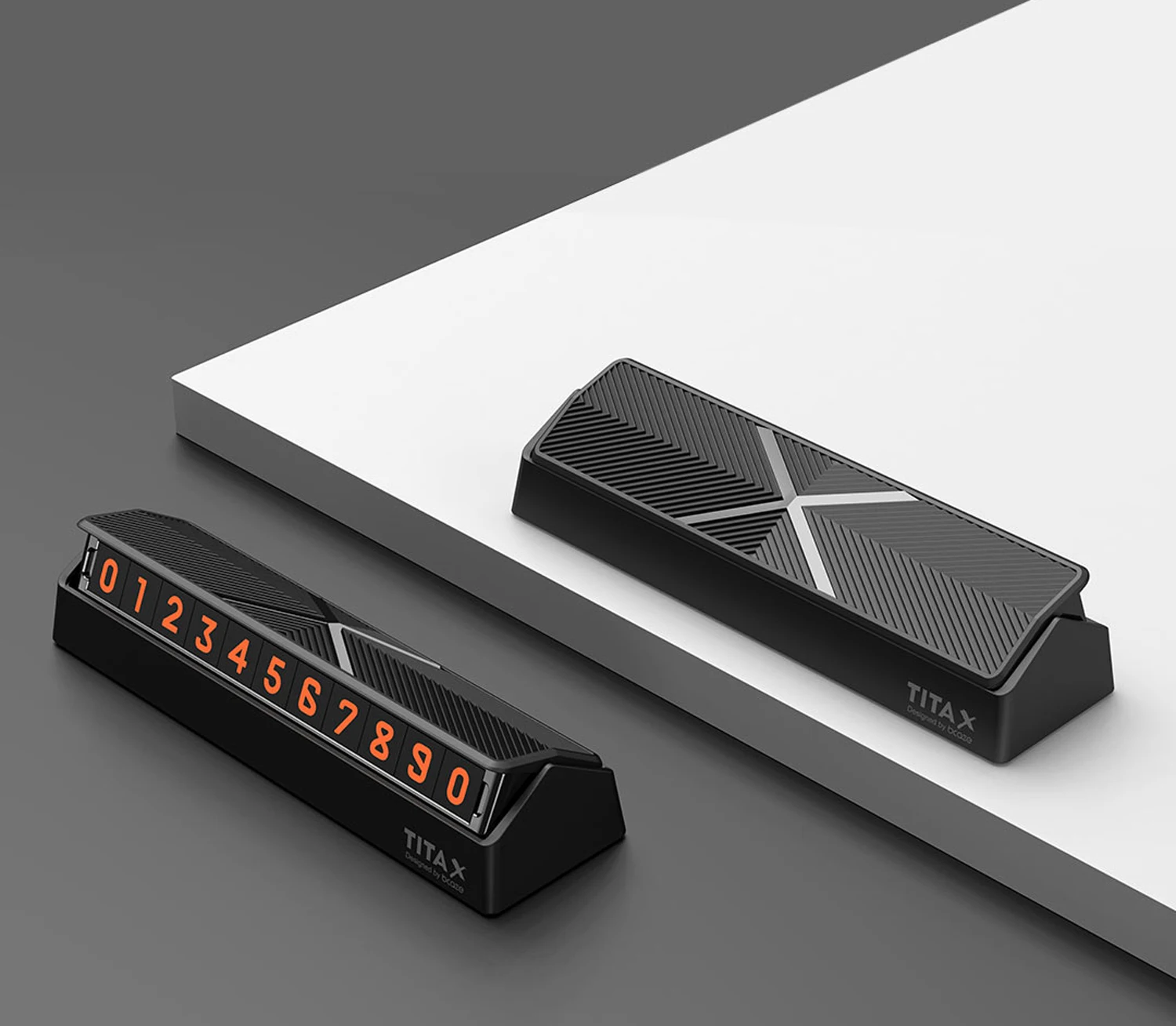 xiaomi mijia Bcase TITA X Share To Bcase Флип-тип Автостоянка телефонная карточка мини украшение автомобиля