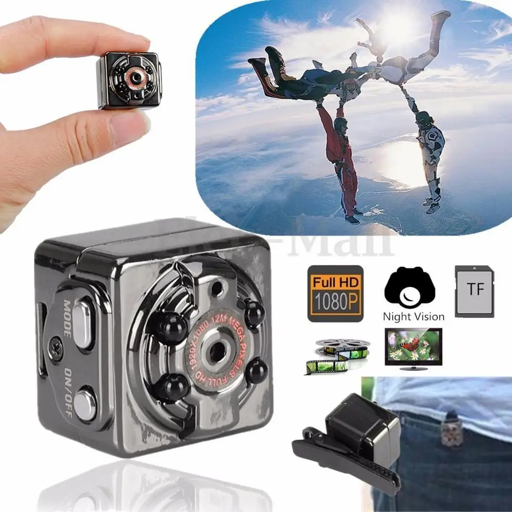 SQ8 SQ 8 Smart 1080p HD маленькая секретная микро мини камера видеокамера ночного видения