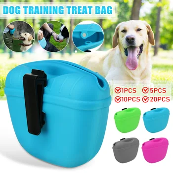 

Pet Treat Bag Dog Training Equipment Carrier Bag Portable Detachable Doggie Pet Feed Pocket Pouch Puppy Snack Reward Waist Bag