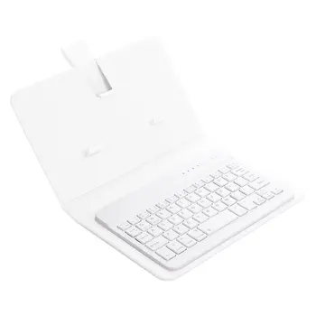 

PU Leather Wireless Keyboard Case for iPhone Protective Mobile Phone with Wireless Keyboard For Smartphone