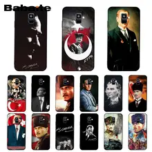 Babaite Turkey Mustafa Kemal Ataturk Phone Case For Samsung Galaxy A7 A50 A70 A8 A3 A6 A6Plus A8Plus A9