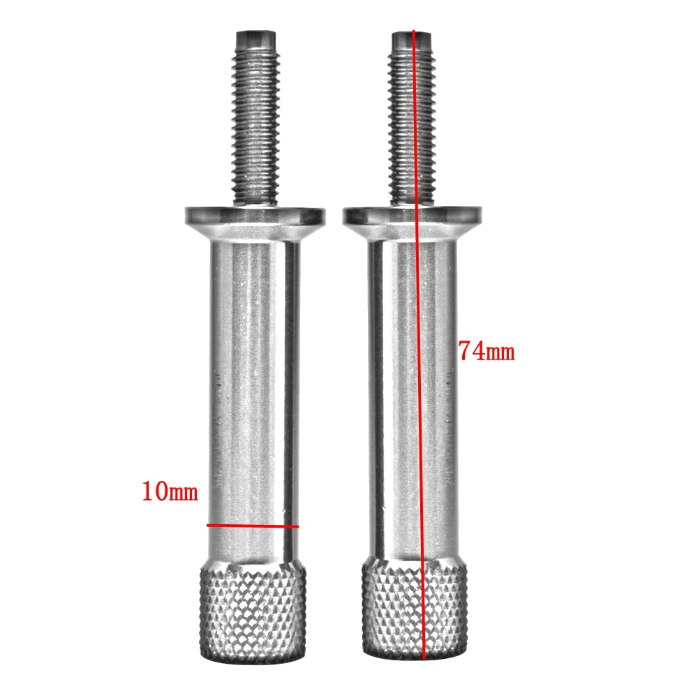Tool Free Seat Bolts Long For Triumph Thruxton Bonneville Scrambler T100 2pcs motorcycle accessories