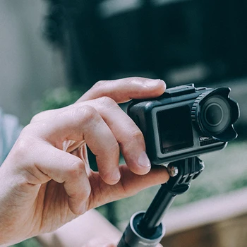 

Sunshade Professional Silicone Lens Hood Reversible Camera Accessories Screw Mount Useful Portable Flower Shape For OSMO ACTION