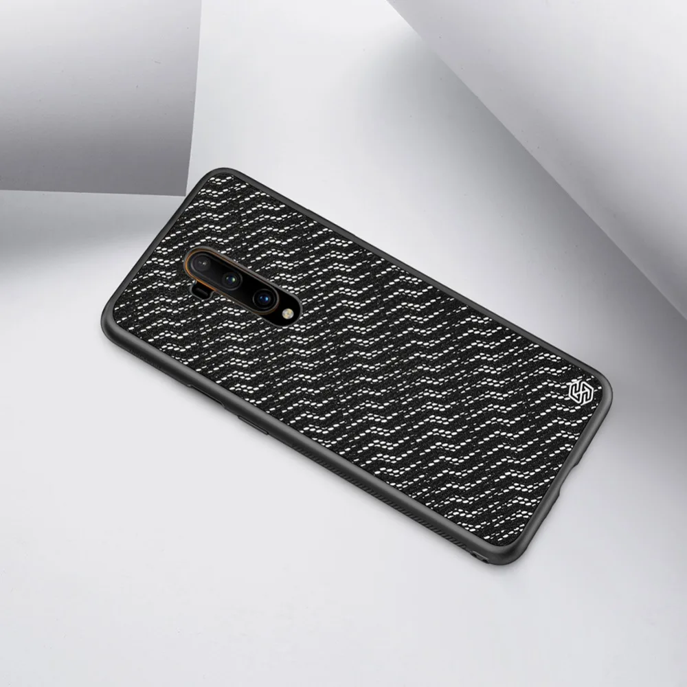 Для Oneplus 7T Pro чехол Nillkin Twinkle глянцевый силиконовый мягкий каркас жесткая текстура чехол для телефона для Oneplus 7T Pro задняя крышка оболочка