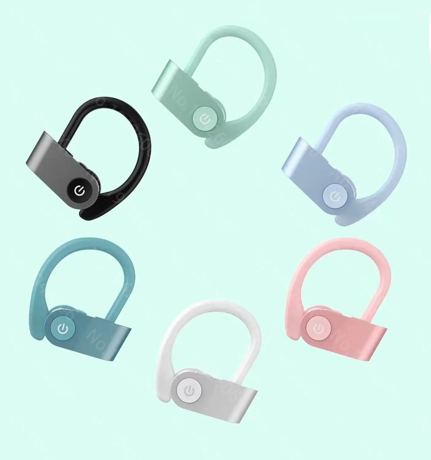 For all smart phone iphone Android Sport TWS Stereo Earbuds Handsfree Phone Gaming Headset Bluetooth Earphone Wireless Headphone