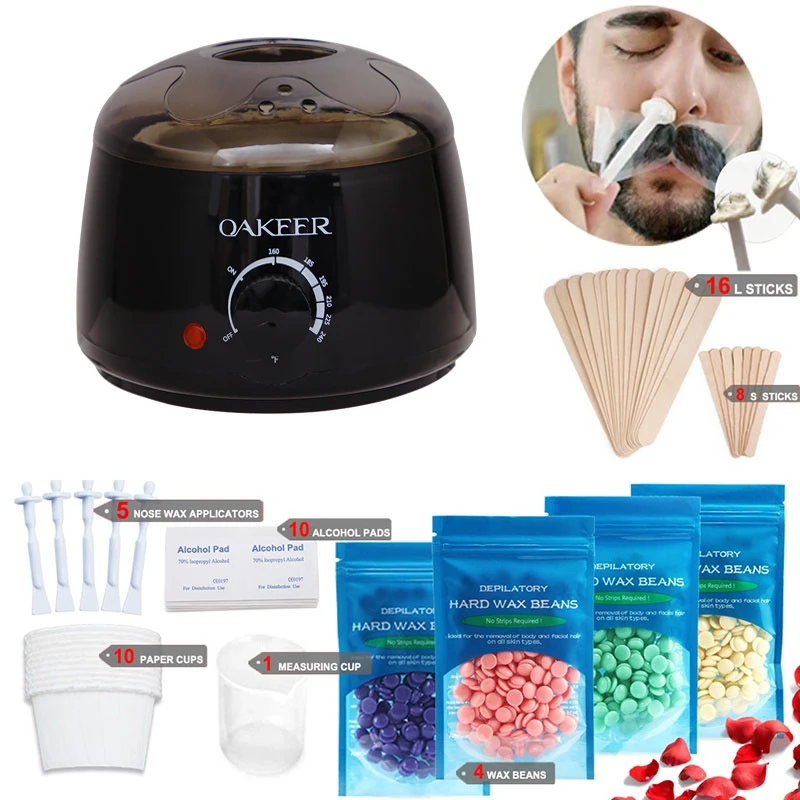 Cut Rate Waxing-Kit Depilation-Wax Hair-Removal Body-Parts Removing-Unwanted-Hairs And In-Legs kblk1jMe0