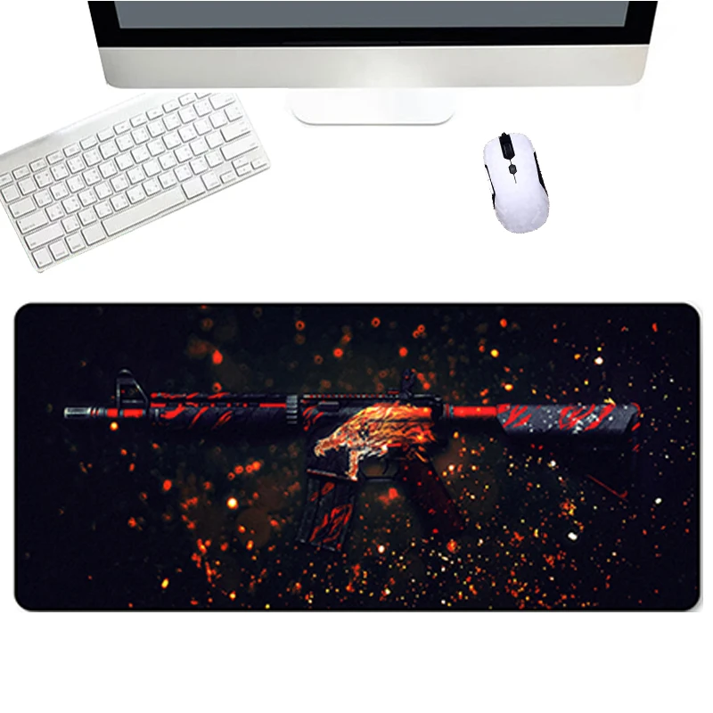800x300 мм большой игровой коврик для мыши из натурального каучука XL компьютерный коврик для мыши нескользящий геймер CS GO клавиатура Коврик Для Мыши для ПК ноутбука - Цвет: 017