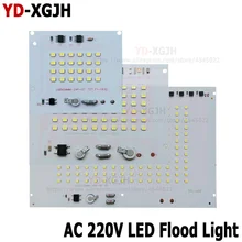 AC220V Вход непосредственно умная ИС(интеграционная схема) подходит для приготовления пищи на воздухе светильник потолочные светильник Холодный белый DIY светодиодный SMD 2835 чип лампа 10W20W30W50W100W150W200W