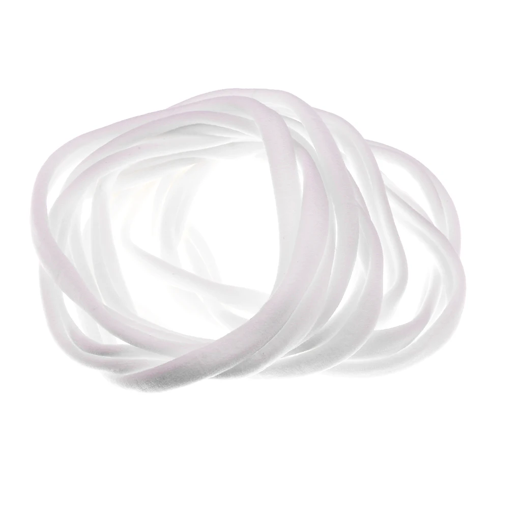 10pieces Regular Sized Hair Ponios Donuts Bobbles Scrunchie Ponytail Holder New
