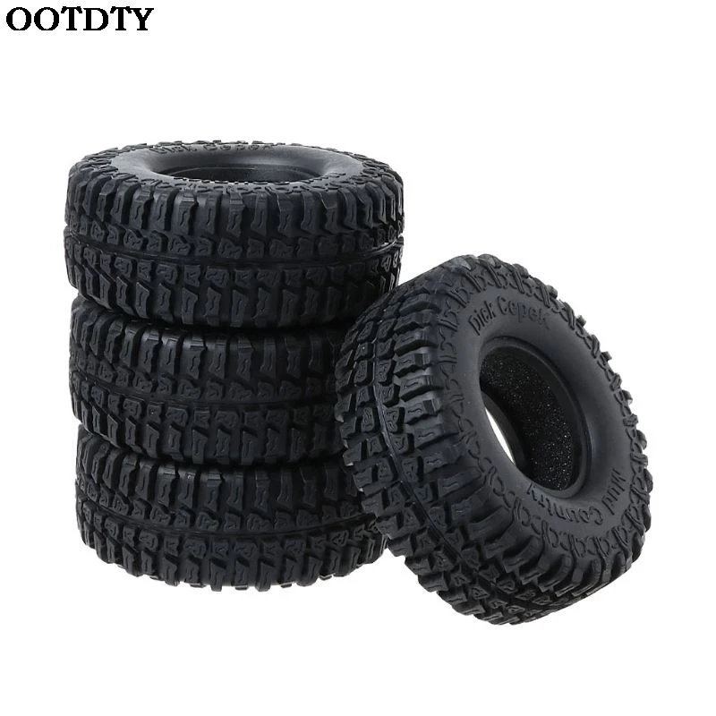 

4pcs 100MM Rock Crawler Tires 1.9 Inch Tyre for 1/10 RC4WD D90 D110 AXIAL SCX10 TRX-4