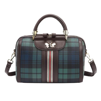 

Fashion Solid Handle Women Handbags Casual Striped Box Clutch Bag Large Capacity Rattan Bags Wicker Summer Beach Travel Purse