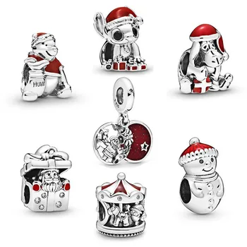 

CodeMonkey 100% Real 925 Sterling Silver Little Turtle Beads Fit Original 3mm Bracelet For Women DIY Jewelry Making CMS1501