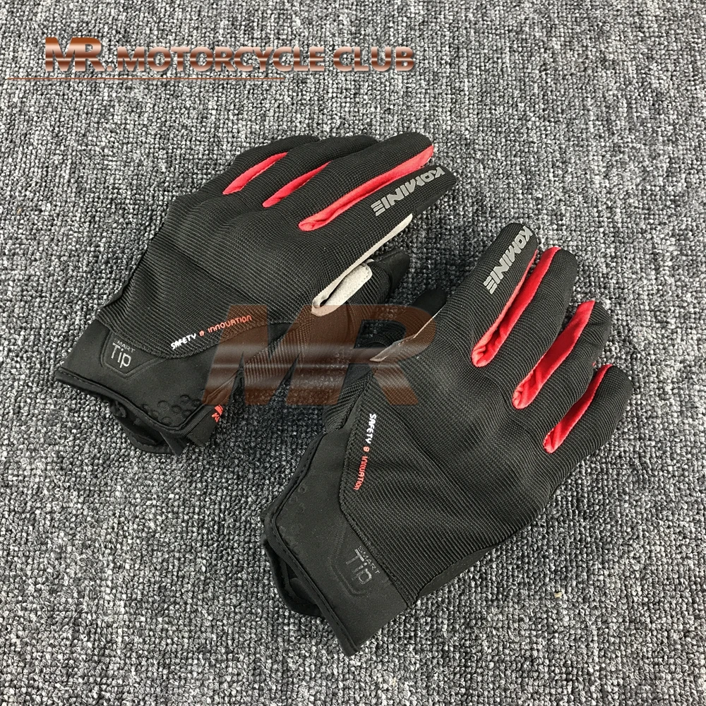 Komine GK-183 3D сенсорный экран сетки защиты перчатки для мотоцикла, для улицы MX Велоспорт Спорт Мотоцикл Летние Перчатки