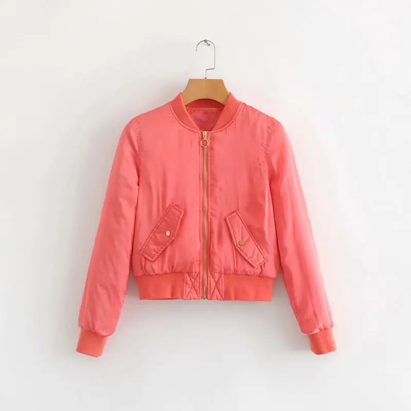 

2018 Spring And Summer New Products Western Style WOMEN'S Dress Padded Pilots Jacket A7es7060
