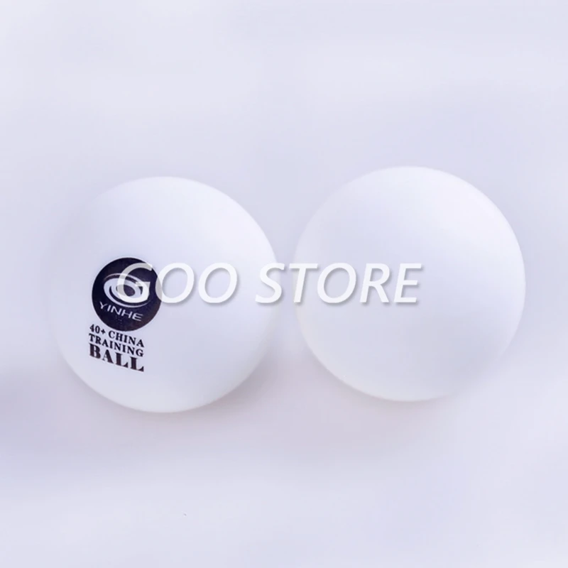 100balls Table Tennis Ball YINHE Galaxy 40+ ABS Seamed/ Seamless Traning Serving machine New material plastic ping pong poly