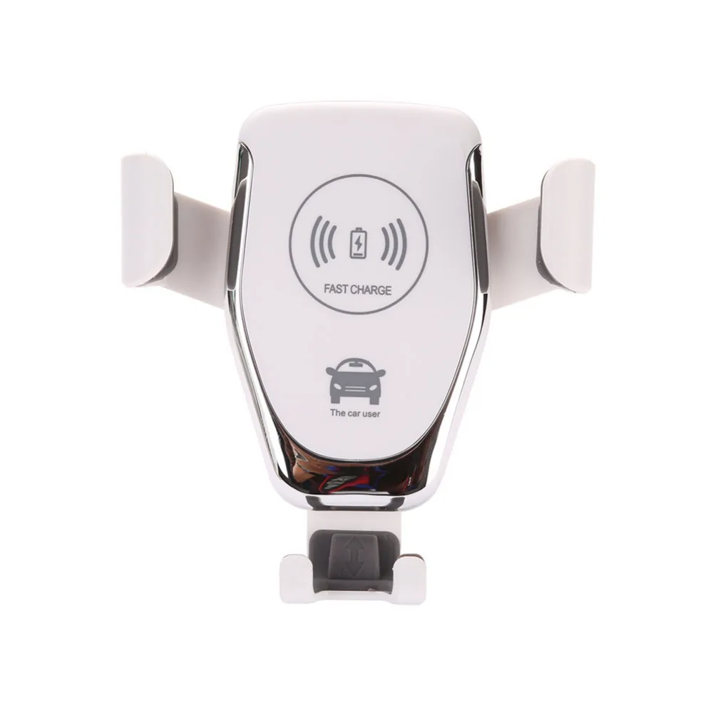 

Vehicle Gravity Mobile Phone Universal Car Bracket Wireless Charger Fast Car Qi Charging Phone Holder Car For iPhone 11/11 Pro