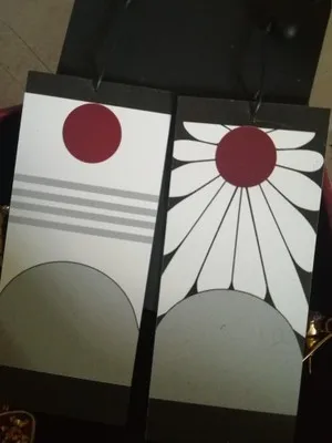 1 пара аксессуар для косплея Kimetsu no Yaiba японское аниме Kamado Tanjirou клипсы серьги