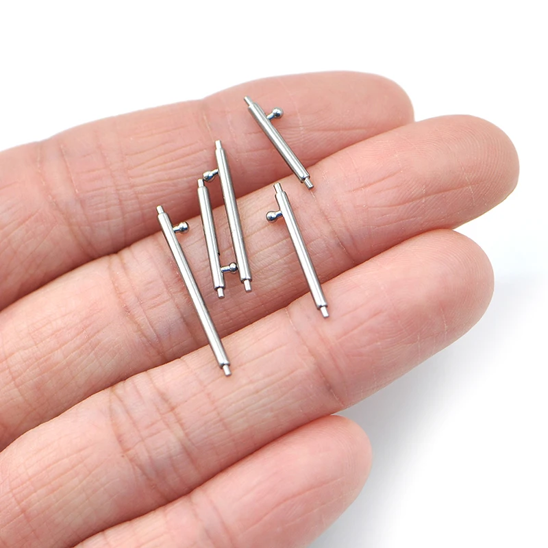 10Pcs Quick Release Watch Band Single Switch Spring Bars 12mm 14mm 16mm 18mm 20mm 22mm Strap Link Pin Stainless Steel Watch Repair Tool Kit