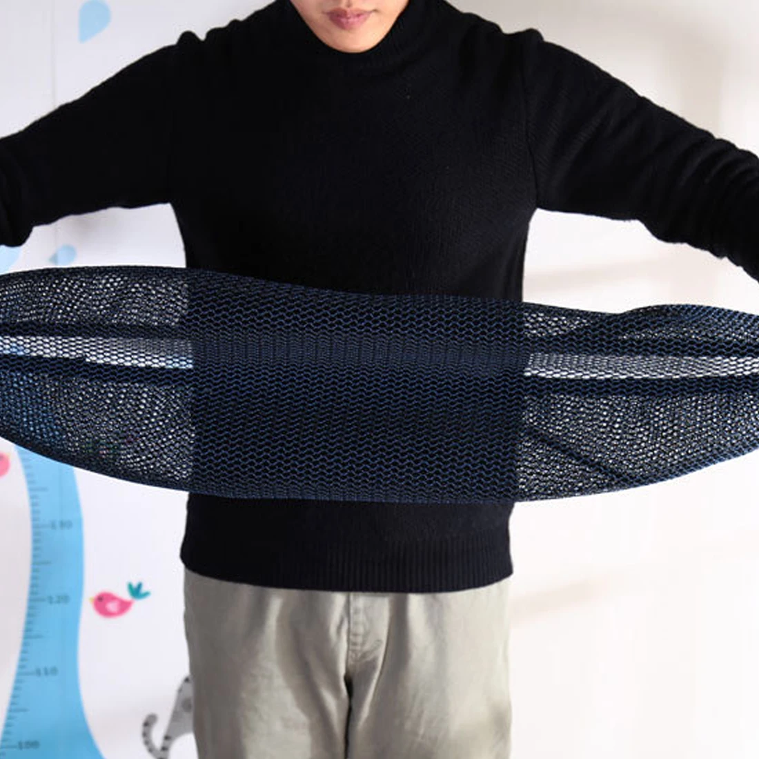 3D мотоциклетная сетчатая крышка сиденья черная сетка защитная подушка накладка коврик X-4XL