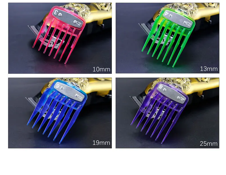 universal hair clipper cutting comb cover, barber shop trimmer protective gear accessory limit comb hairdressing tool