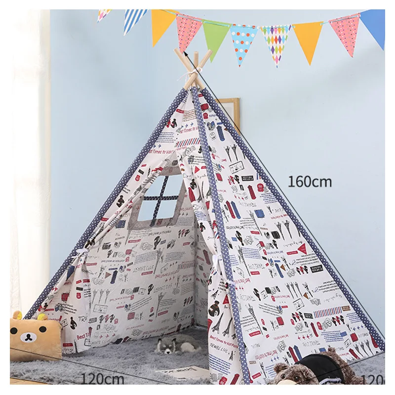 

Children Indian Tent Indoor GIRL'S And BOY'S Toy Play House Princess Room Nook