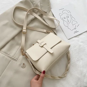 

Autumn Online Celebrity Small Square Bags 2020 New Style Fashion Simple WOMEN'S Bag Fashion Shoulder Bag Women Versatile INS Sho