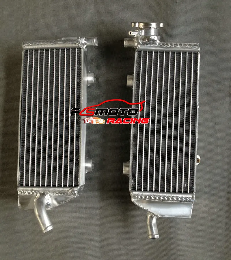 L& R для KTM 250/450/505 SX-F SXF 250SXF 450SXF 505SX-F R& L 07 08 09 10 11 12 высококачественный полностью алюминиевый радиатор