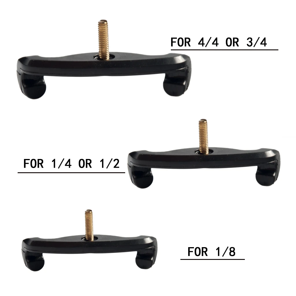 2pcs/1set Plastic Violin Shoulder Rest Claws Black/ White Replacement For 1/8 1/4 1/2 3/4 4/4 | Спорт и развлечения