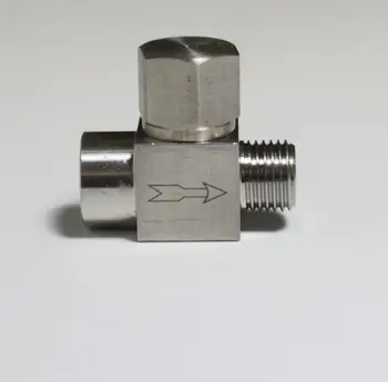 

Electric Steam Iron Parts Water trap 304 stainless steel water saving valve 1/4” femal to 1/4” male screw