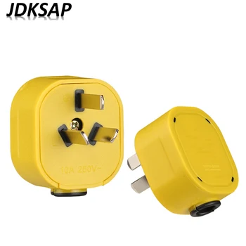 

CHINA, Australian, New Zealand 3-Pin Power Plug Rewireable AC 250V 10A Detachable Plug