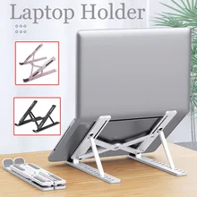 Support réglable en plastique pour ordinateur portable, pour Macbook, PC, iPad, tablette, Support de Table pour ordinateur portable, Support de refroidissement, Base