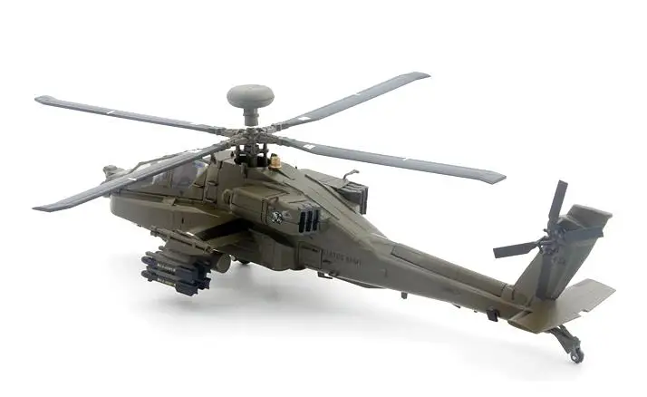 США AH-64A 1/72 литья под давлением модель вертолета без литья под давлением AF1
