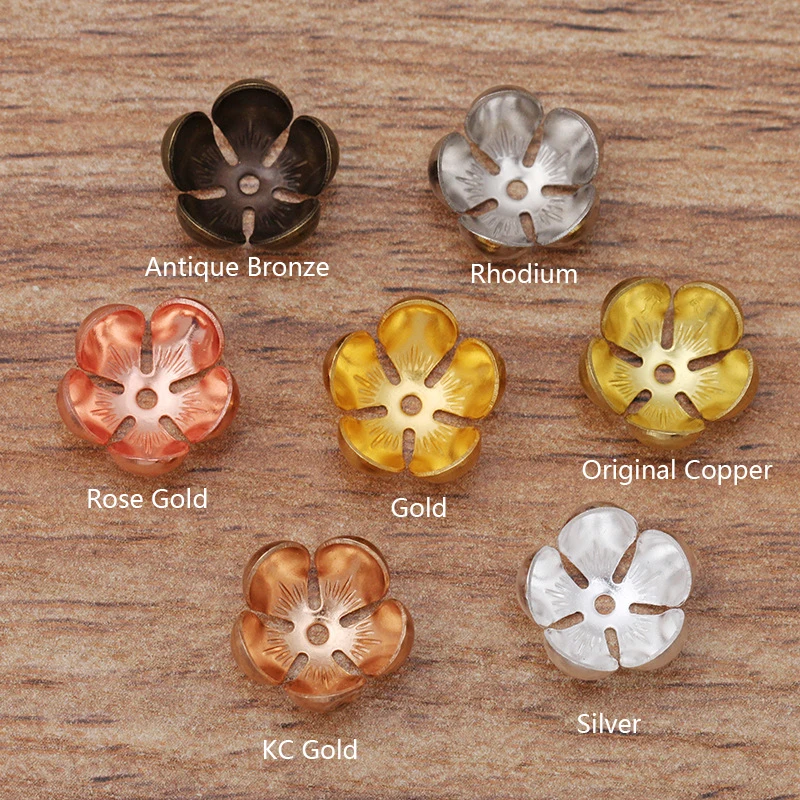 Бисер в виде цветов MINGXUAN 50 шт./лот 13х5 мм|diy jewelry accessories|jewelry accessoriesbead caps |