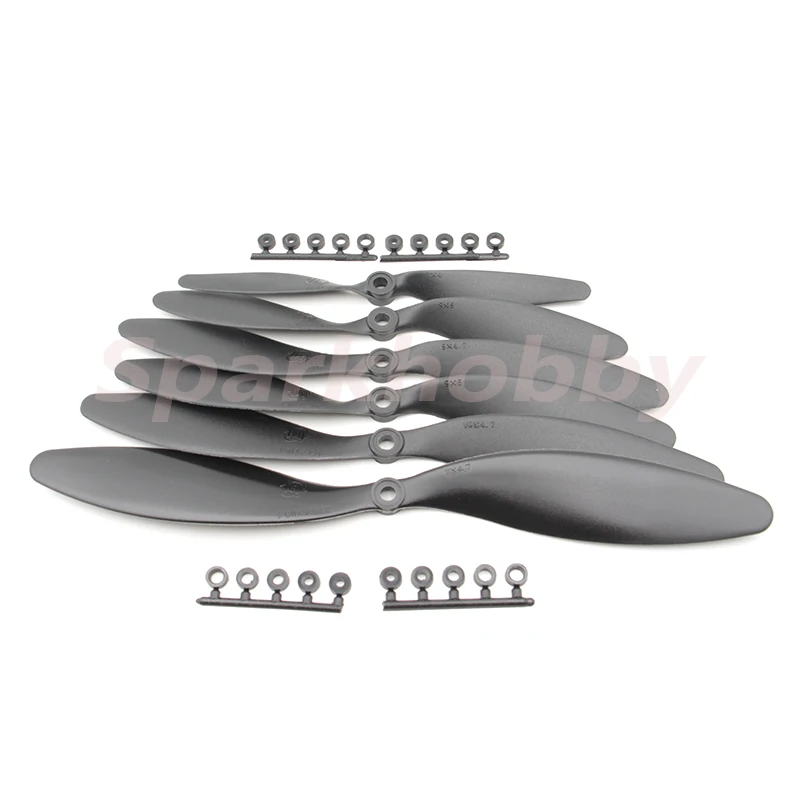 10 шт./лот Hao ye 6 мм отверстие propeller SF 7040/8060/9047/9060/1047/1147 с лопастным кольцом весло