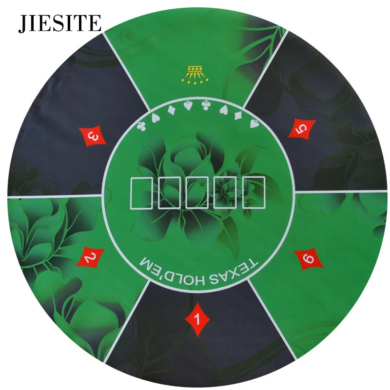 JIESITE 120 см зеленая фотография штатива Техасский Холдем фоторезиновый круглый
