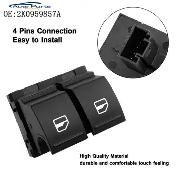 

New Electric Power Window Switch For Volkswagen Passat B6 Jetta Golf MK5 EOS CADDY 2K0959857A