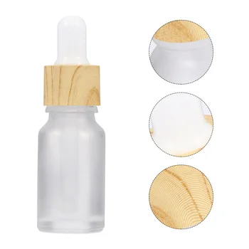 

4pcs Durable Practical Refillable Portable Empty Convenient Dropper Bottles Essential Oil Bottles Perfume Bottles for Outdoor