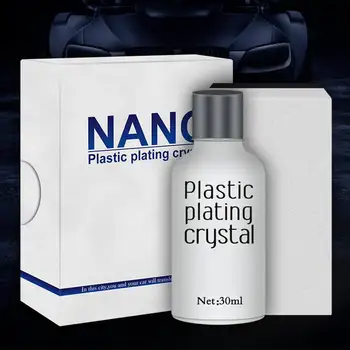 

Plastic Plating Crystal Plastic Parts Reducing Agent For Aging Repair Liquid Car Beauty Maintenance Supplies