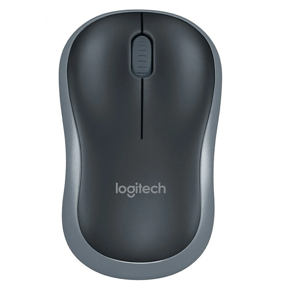 Logitech M186 Беспроводной Мышь 2 4 ГГц 1000 Точек на дюйм Оптический Эргономичный USB нано