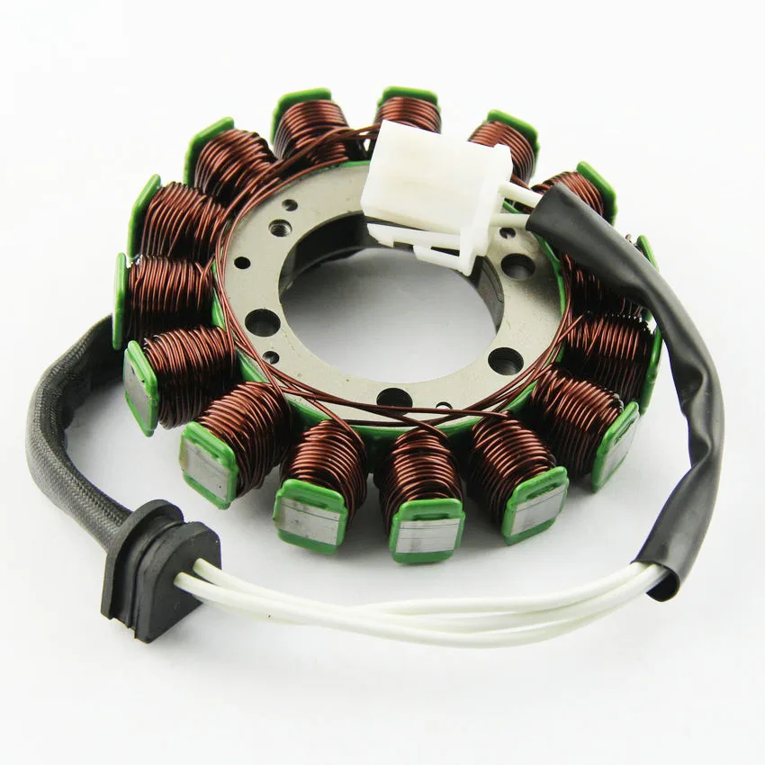 Мотоцикл магнитная катушка статора 18 полюсов 12V катушки для Suzuki 31401-47H00-000 3140147H00000 GSXR1000 2009