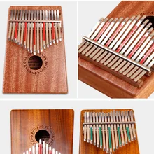 Большой палец пианино калимба 17 звук палец фортепиано начинающих высокого качества начинающих портативный инструмент калимба