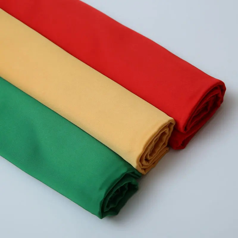 Хорошая драпировка полиэстер спандекс тяжелый стрейч сатин-Дюшес ткань для сна