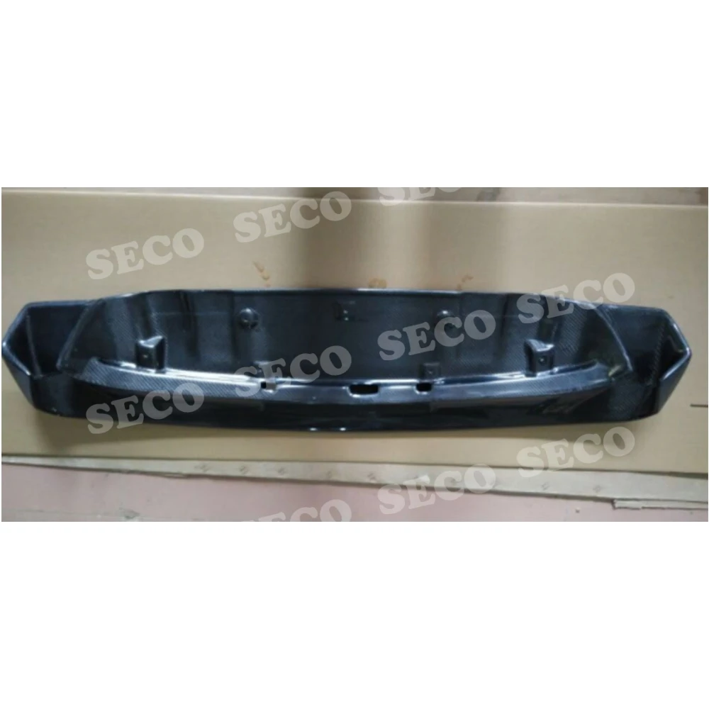 Спойлер для Volkswagen VW Scirocco 2009 2014 углеродное волокно задний спойлер на крышу окно
