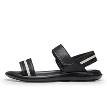 Сандалии из натуральной коровьей кожи; Мужские сабо; мужские сандалии; летние шлепанцы; садовая обувь; новые красивые мужские сандалии; Sandalias Hombre