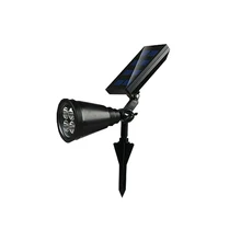 Водонепроницаемый IP65 беспроводной светодиодный солнечный датчик энергии садовый Точечный светильник Настенный светильник для улицы