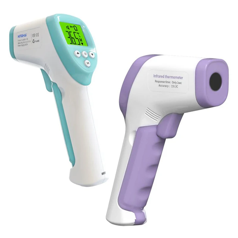 

Baby Adults Digital Infrared IR Thermometer Non-contact Forehead Thermometer Measurement Device Forehead Thermometer Gun