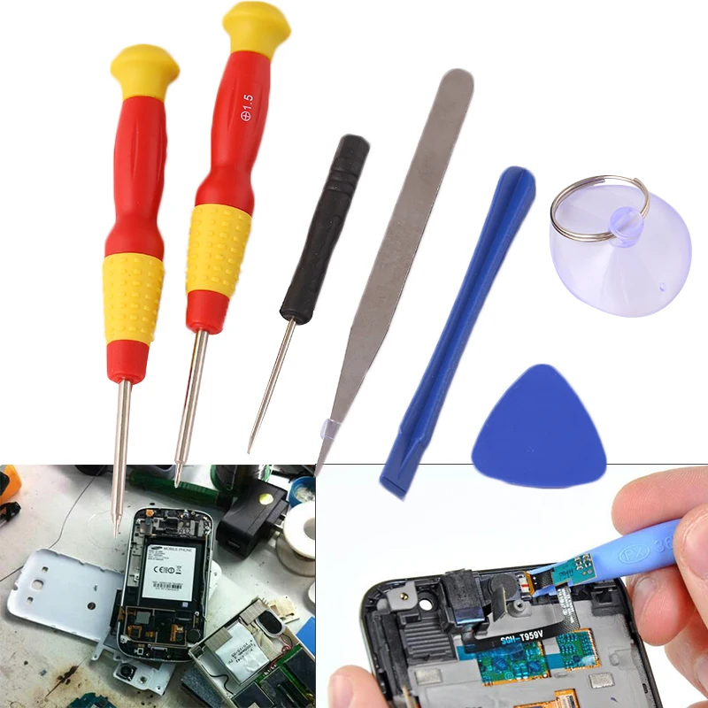 

8pcs/Set Repair Tools Pry For Phone Disassembly Accessory Open Bolt Screw Home Improvement Household Products Home Hand Tools